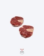 Fresh beef shank cut with marrow bone from Boucherie Beirut