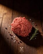 Medium ground beef fresh hand-ground at Boucherie Beirut, Laval