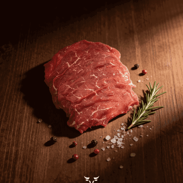 Steak sandwich thinly sliced beef on butcher paper at Boucherie Beirut Laval