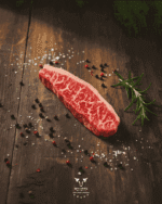 Wagyu 9+ picanha steak with fat cap from Boucherie Beirut