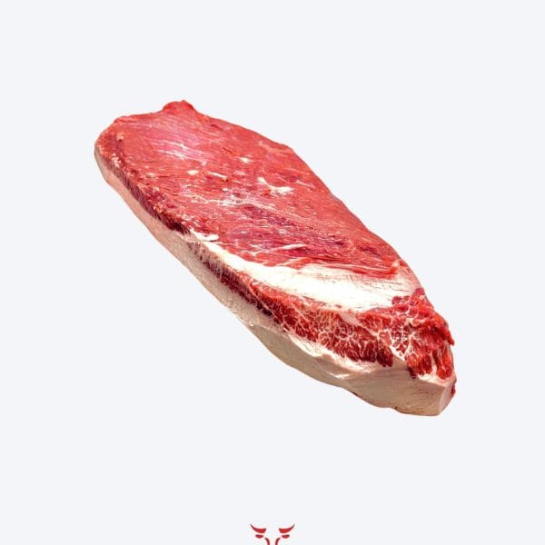 Brisket with fat cap on butcher paper at Boucherie Beirut Laval